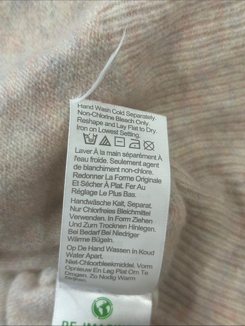 J.Crew Fair Isle Merino Wool Alpaca Blend Sweater Womens Small Soft tan multi - Picture 16 of 16
